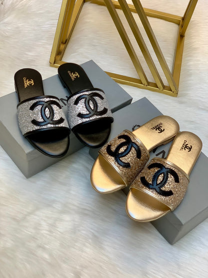 Chanel Glitter Flat