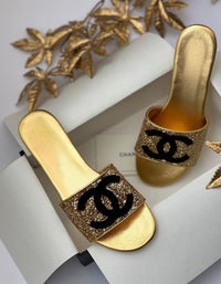 Chanel Glitter Flat