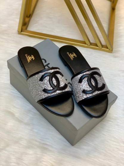 Chanel Glitter Flat