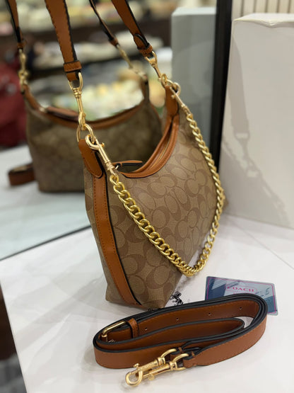 Coach Juliet Shoulder Bag 25 In Signature Canvas