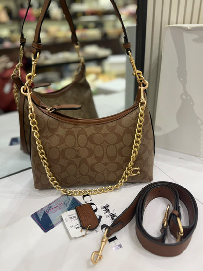 Coach Juliet Shoulder Bag 25 In Signature Canvas
