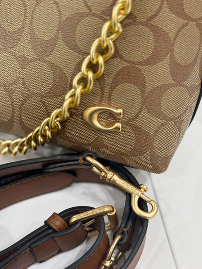 Coach Juliet Shoulder Bag 25 In Signature Canvas