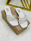 Zara Stud Cross Slipper