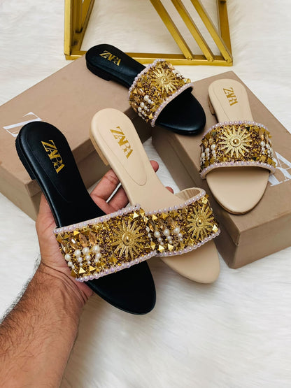 Zara Embroidery Pearl