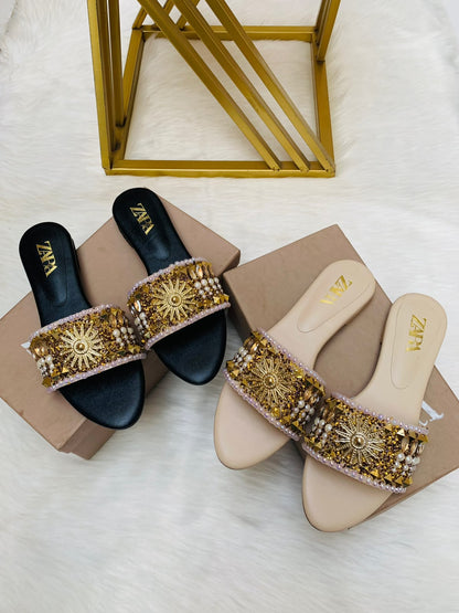 Zara Embroidery Pearl