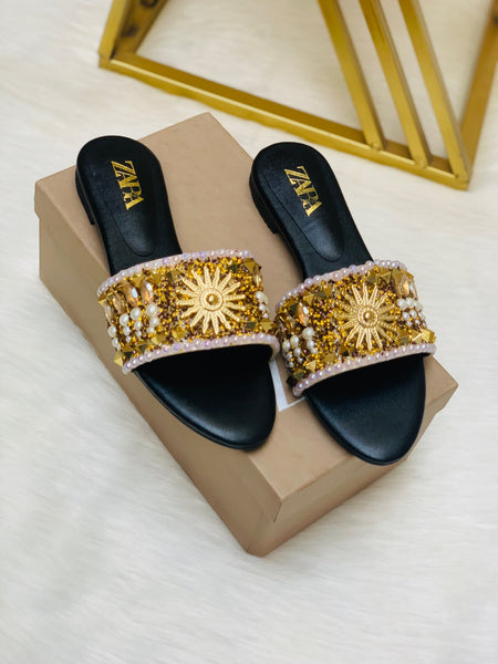 Zara Embroidery Pearl