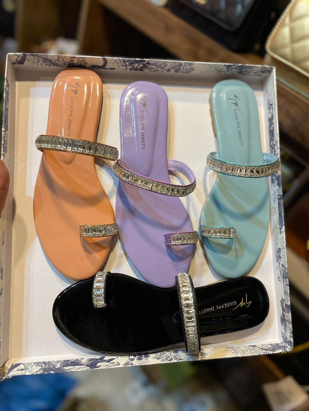 Giuseppe Zanotti Sparkle Elegance Flats