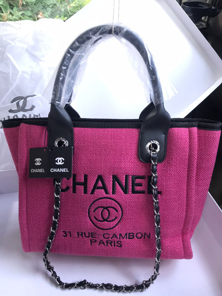 Chanel Denim Chic Signature Tote