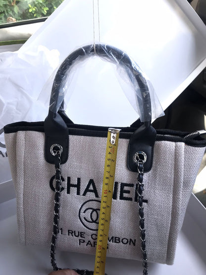 Chanel Denim Chic Signature Tote