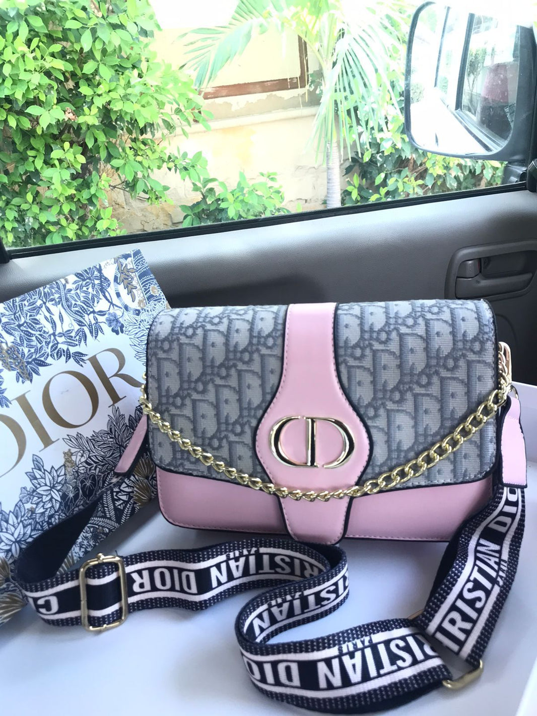 Foldable Dior Snapshot Crossbody Bag