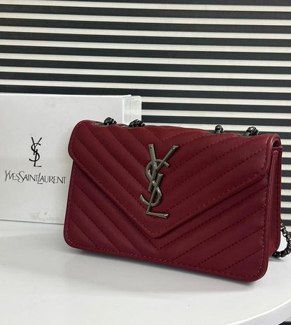 YSL Double Chain Shoulder Bag