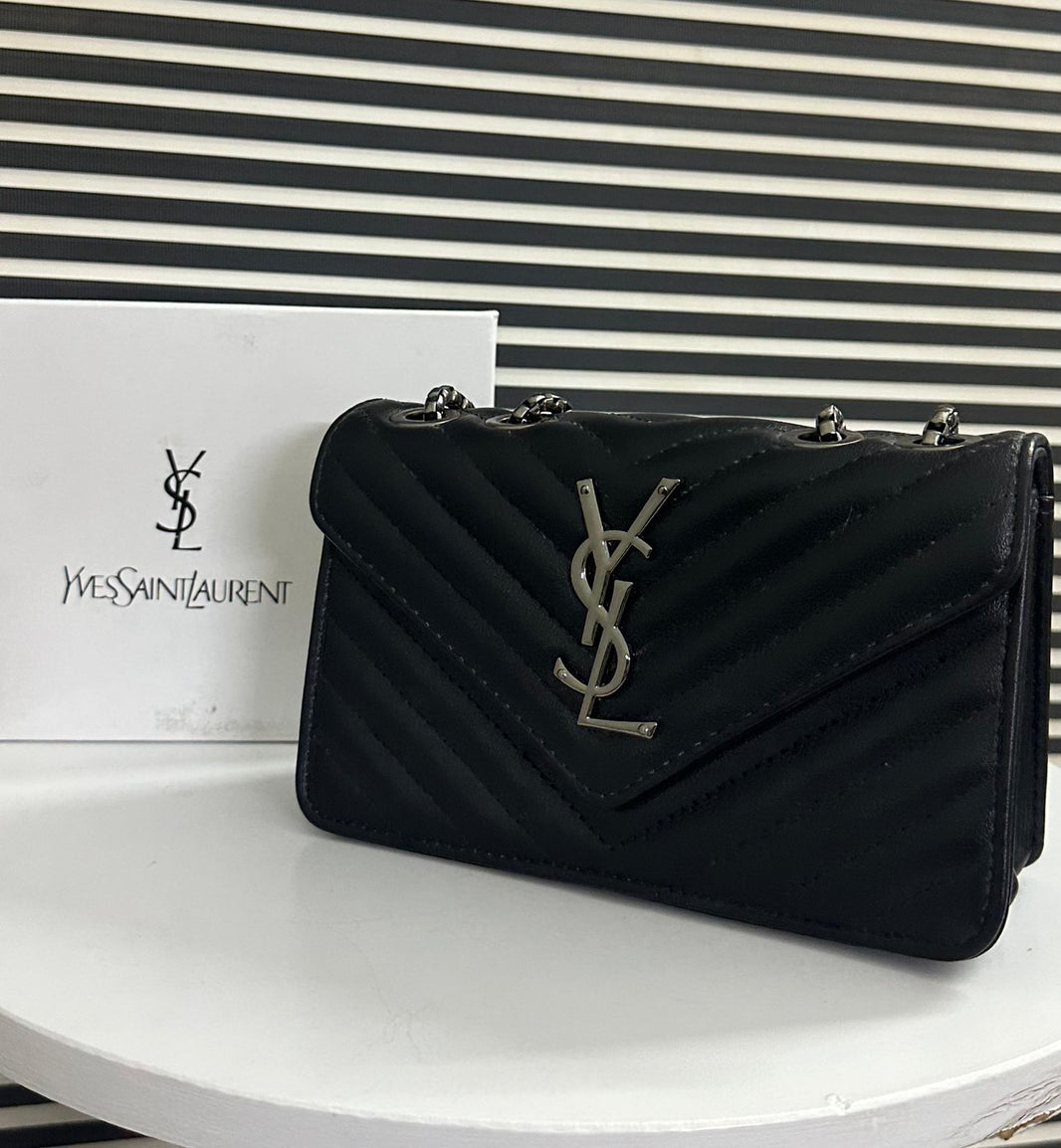 YSL Double Chain Shoulder Bag