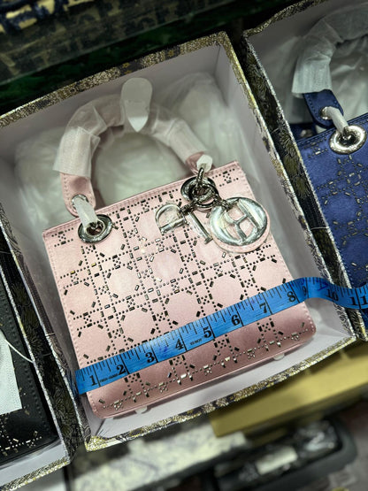 Dior Crystal Blossom Satin Bag