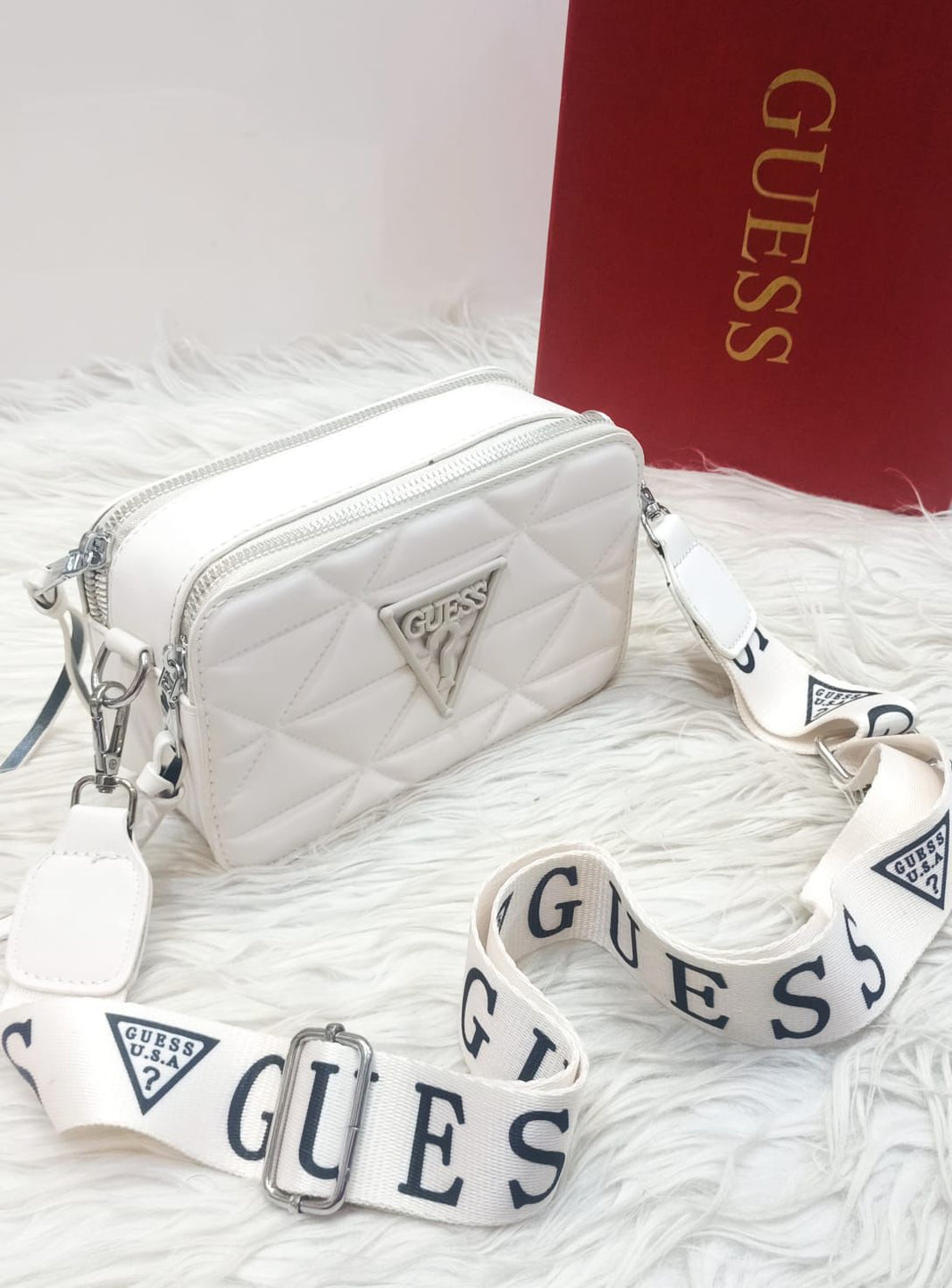 Chic Belted Crossbody Purse