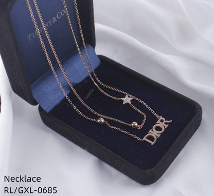 Signature Gold Pendant Necklace