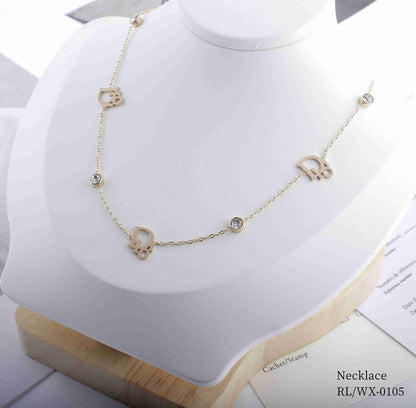 Signature Gold Pendant Necklace