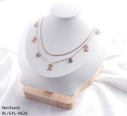 Signature Gold Pendant Necklace