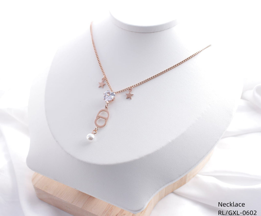 Signature Gold Pendant Necklace