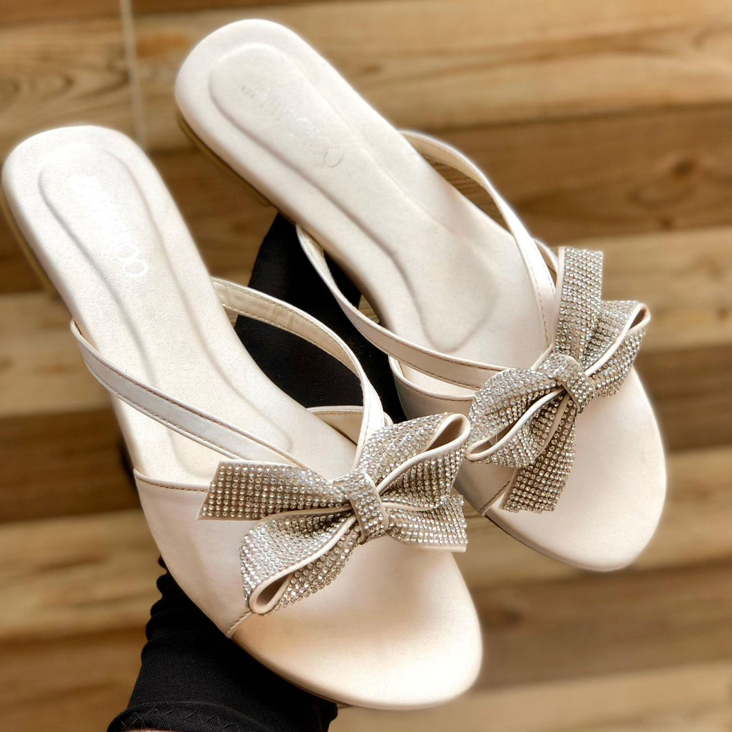 Jimmy Choo Satin Bow Loafers