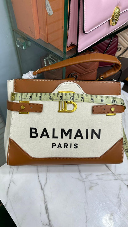 BALMAIN Leather Tote Bag