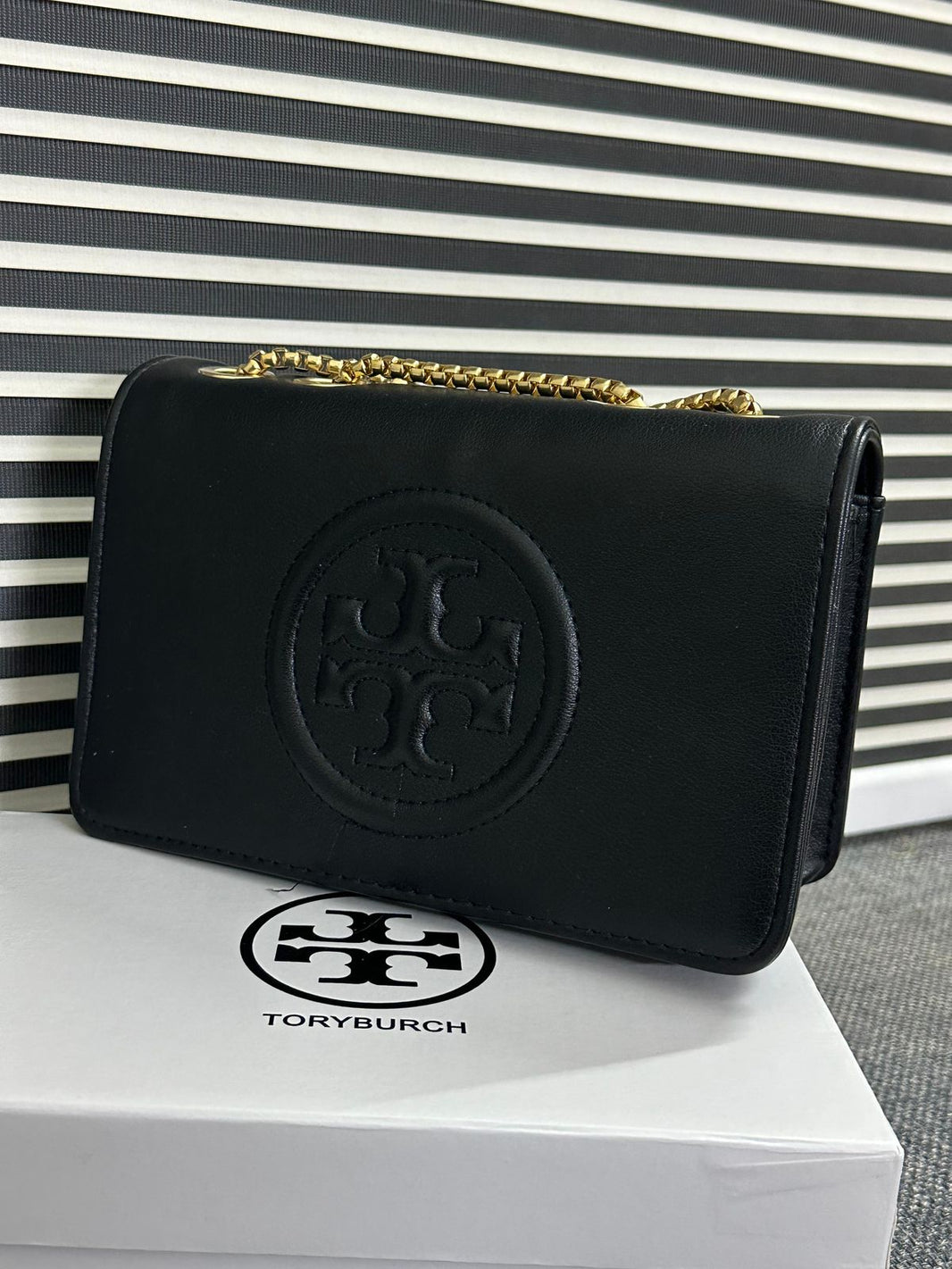 Tory Burch Double Chain Shoulder Bag