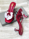 Zara Floral Heels
