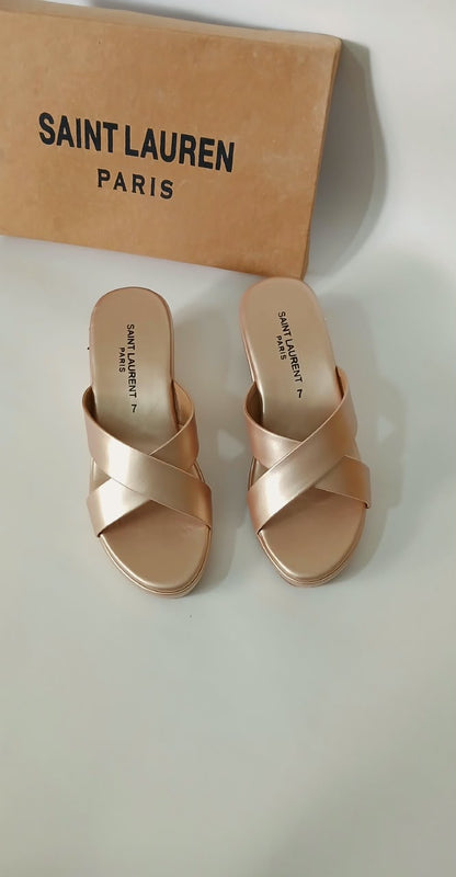 Ysl Platform Wedges