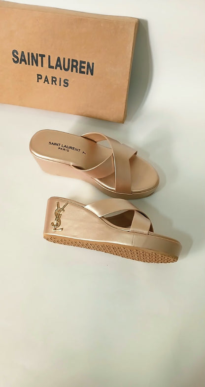 Ysl Platform Wedges