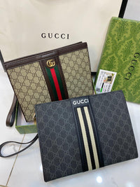Gucci Signature Pouchette Clutch for Men