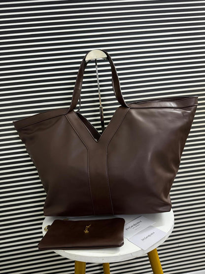 Saint Laurent Y Leather Tote Bag