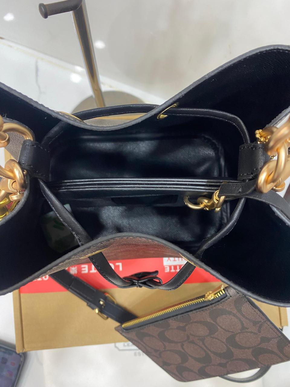 Coach Rowan Bucket Bag with Pouch