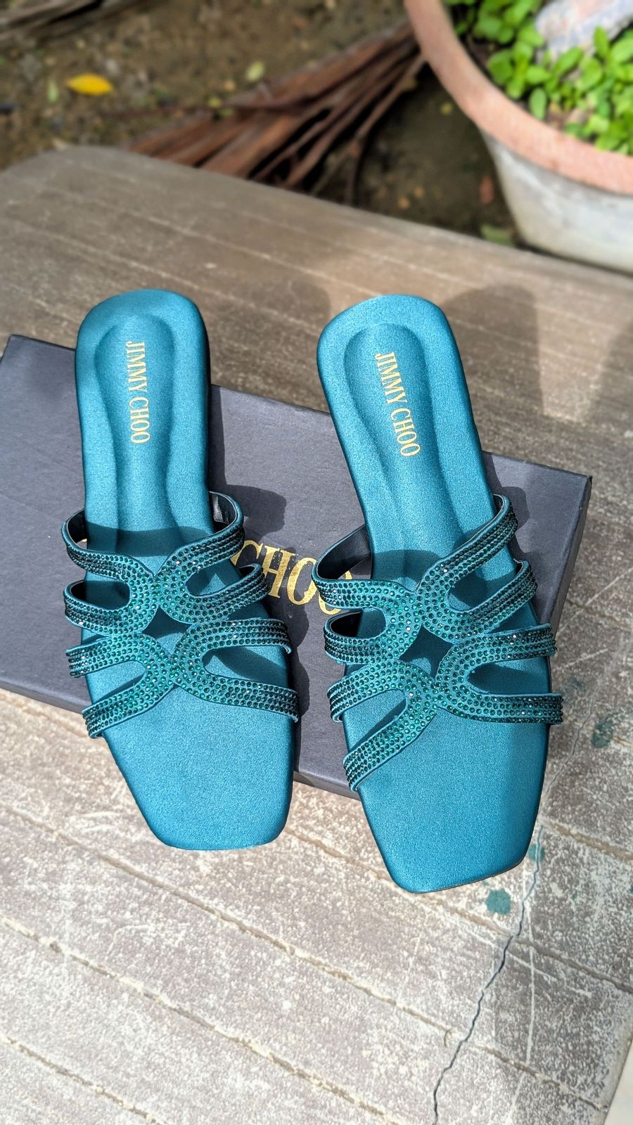 Jimmy Choo Slippers Fobe Slippers