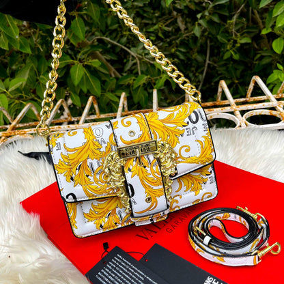 Versace Logue Cross Shoulder Bag