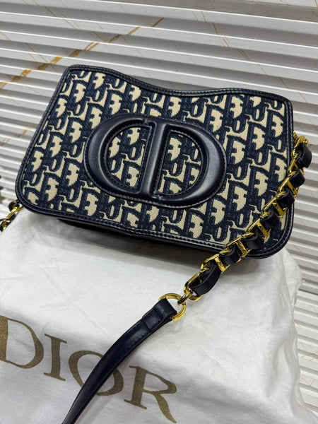 Cd Signature Hobo Mini Bag