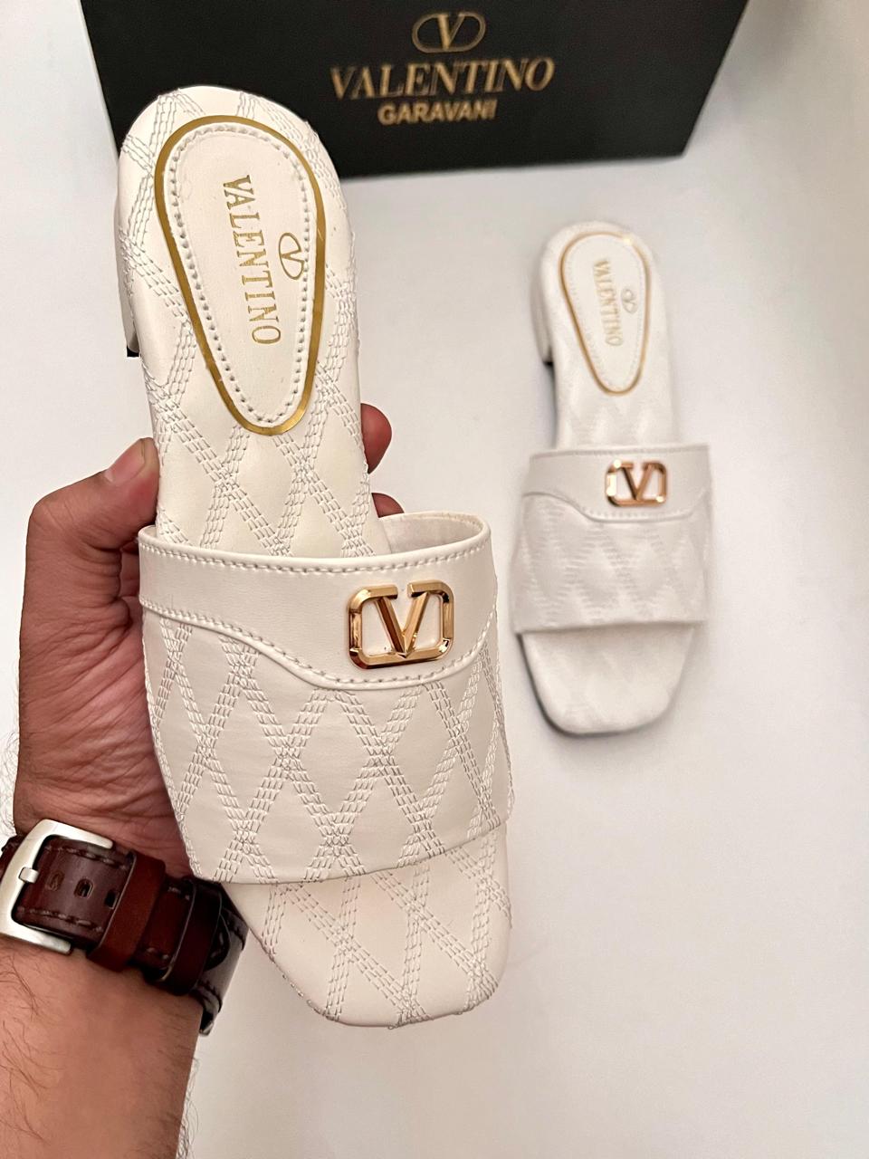 Valentino Quilted Sandals