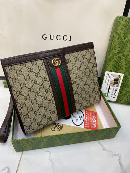 Gucci Signature Pouchette Clutch for Men