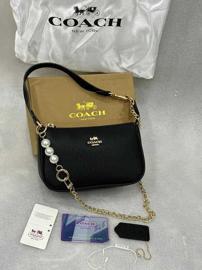 Coach Mm Pearl Strap Shoulder Bag