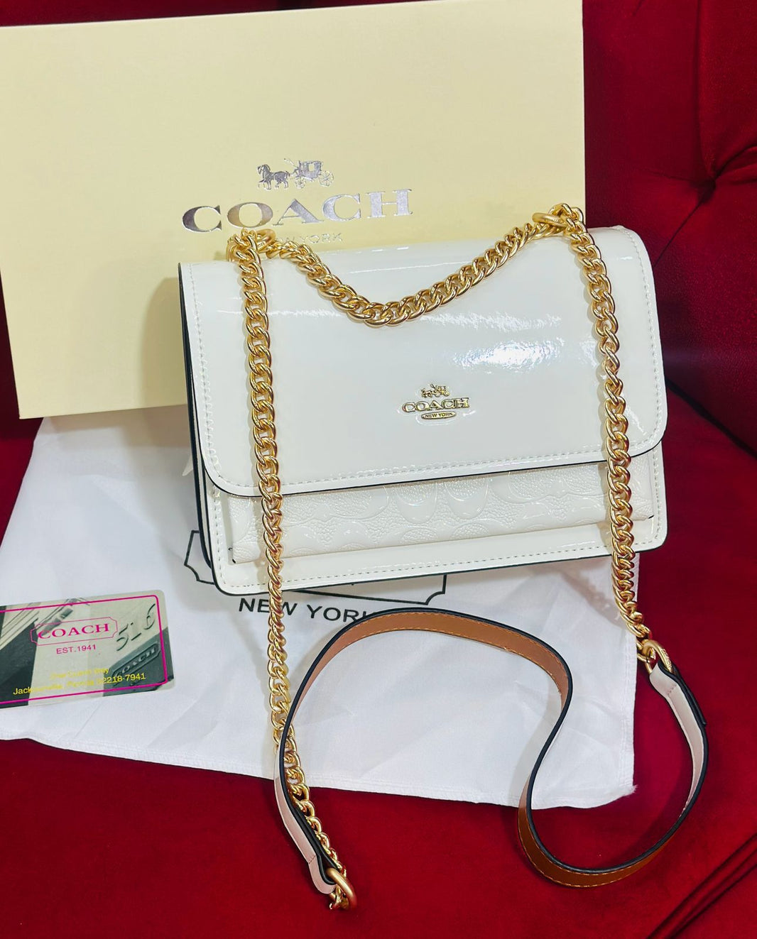 Klare Crossbody Signature Leather