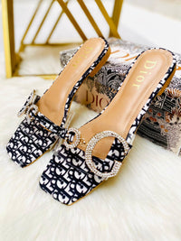 Dior Buckle Slippers