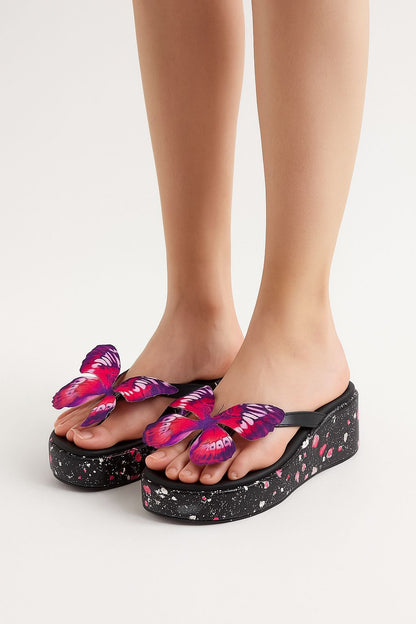 Jimmy Choo Butterfly Wedges