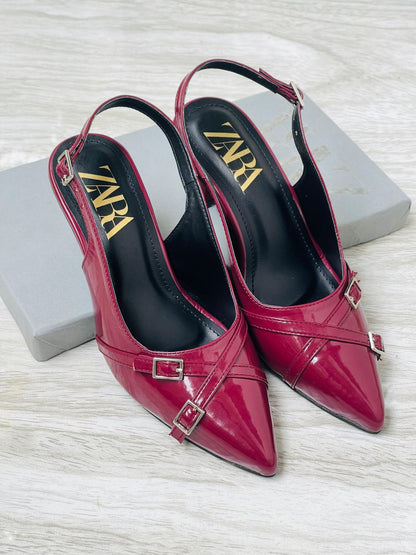 Zara Sheer Elegance Pumps