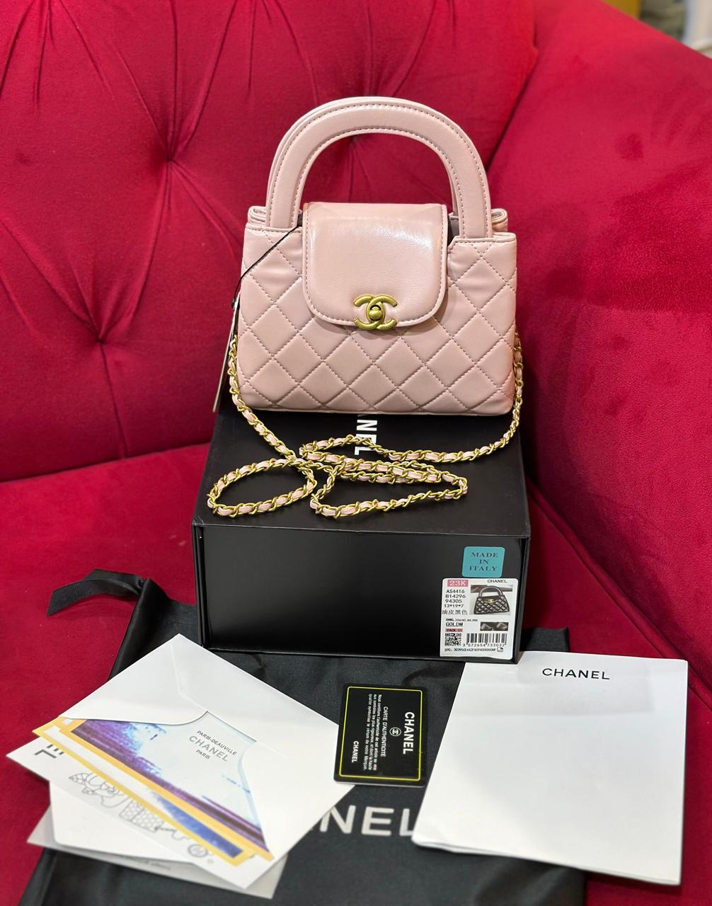 Chanel Top Handle Caviar Bag