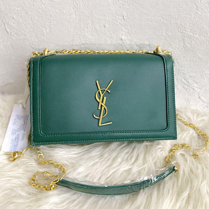 Saint Laurent Sunset Medium Fox Bag