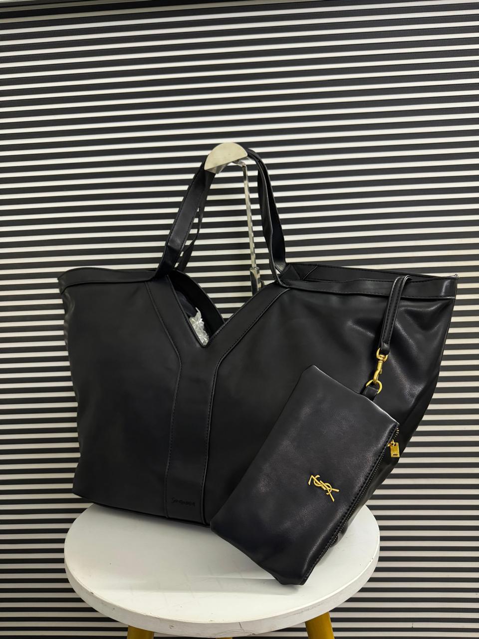 Saint Laurent Y Leather Tote Bag