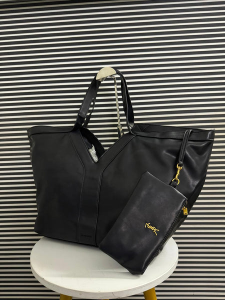 Saint Laurent Y Leather Tote Bag