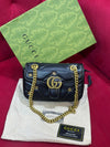 Gucci Marmont Logo Embossed Bag