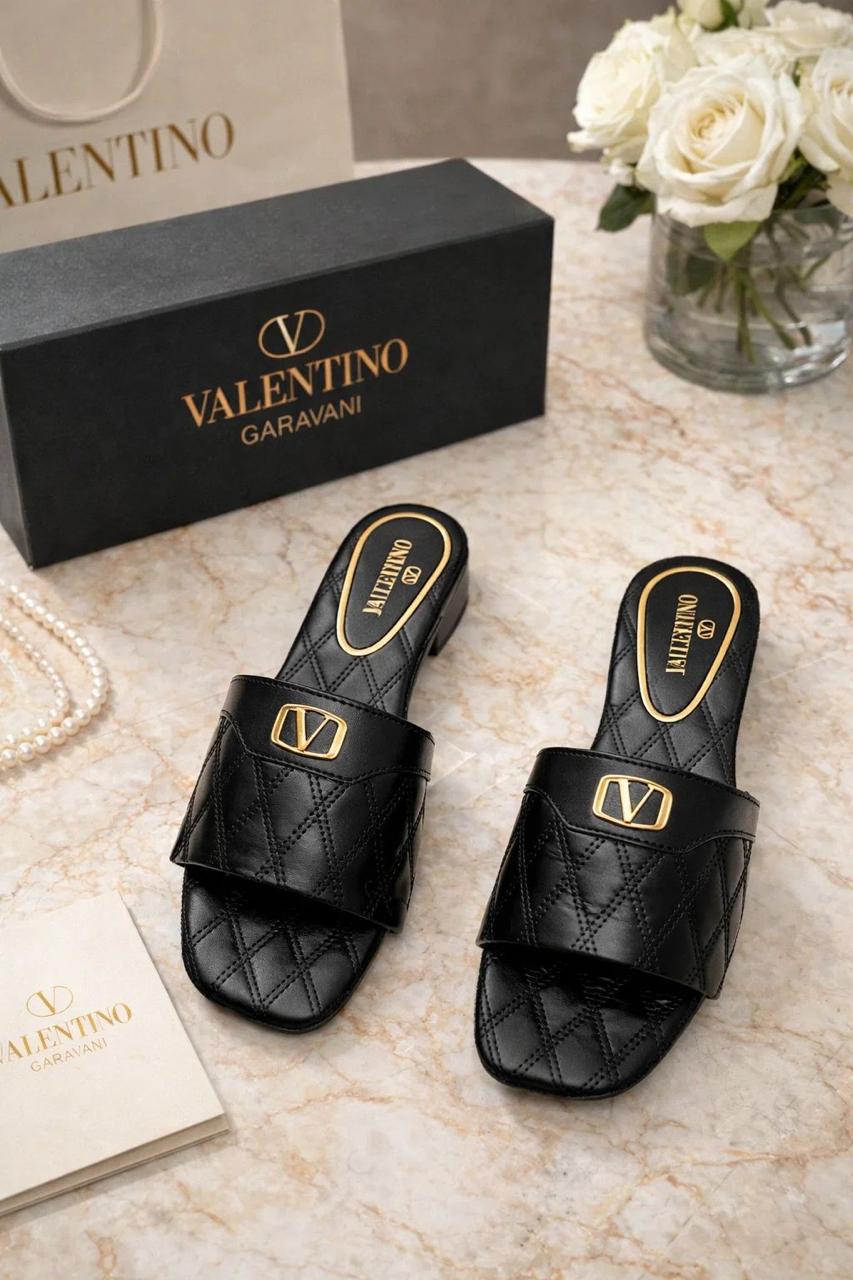 Valentino Quilted Sandals