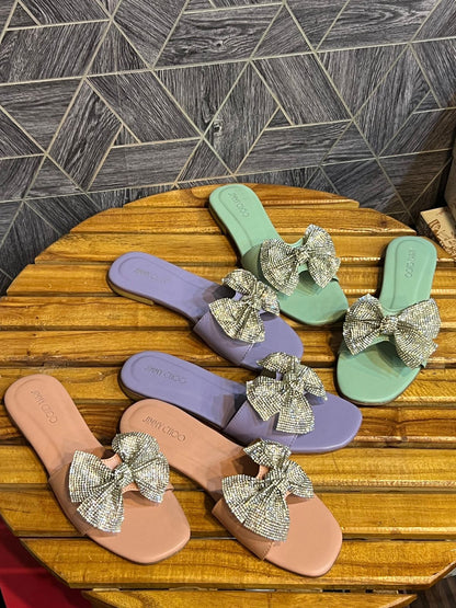 Jimmy Choo Bow Liva flats