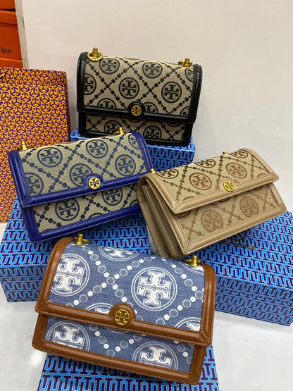 Tory Burch Small Canvas Multi Crossbody