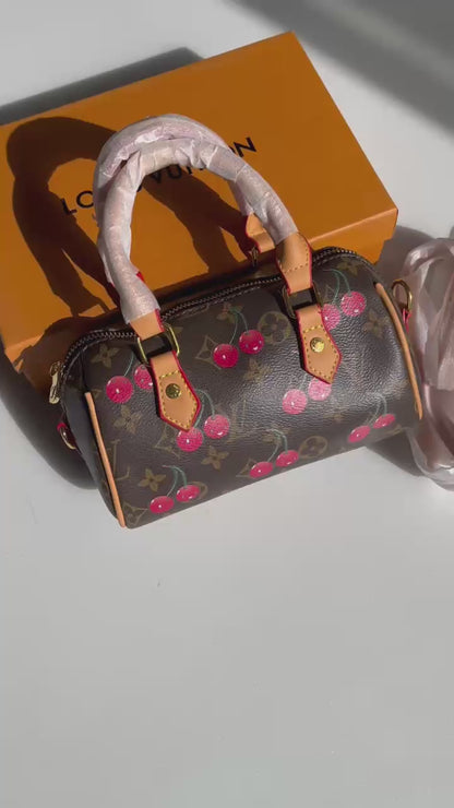 Lv Cherry Duffle Bag